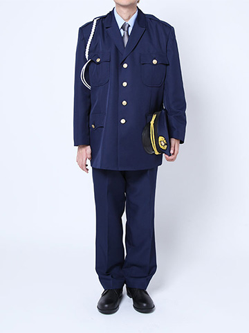 警察官の衣装を着用した写真（男性）
