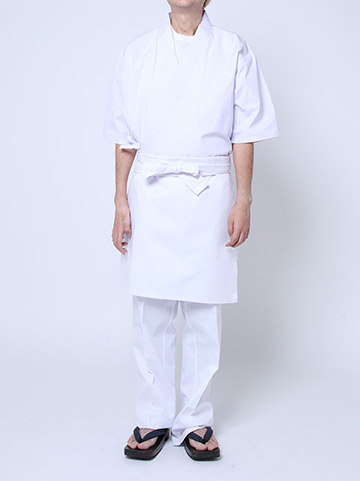 板前の衣装を着用した写真（男性）