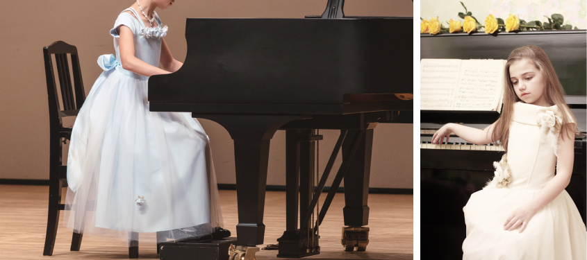 発表会用の衣装写真（渋谷でレンタル可能）